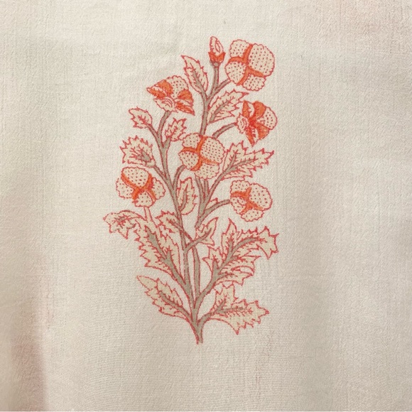 Lucky Brand Floral Wrap Top - Picture 10 of 14